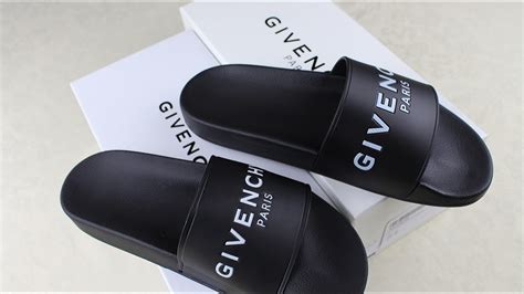 fake givenchy slides vs real|how to find givenchy clothes.